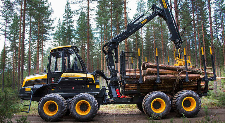 Лесозаготовительная спецтехника