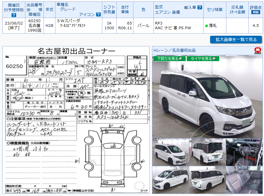 Фото Honda Stepwgn - Japan Life 