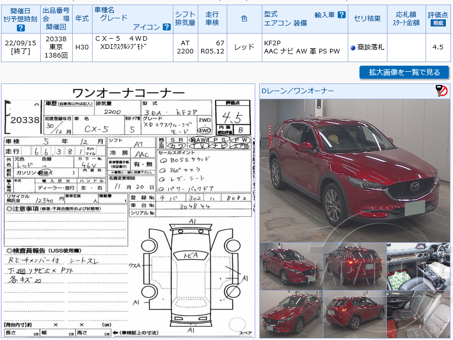 Фото Mazda CX-5 - Japan Life 