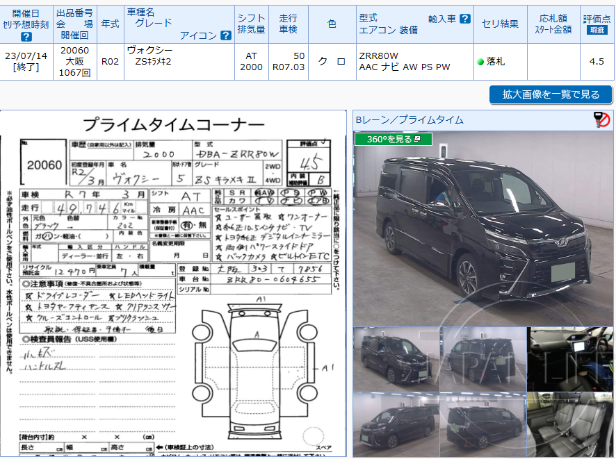 Фото Toyota Voxy - Japan Life 
