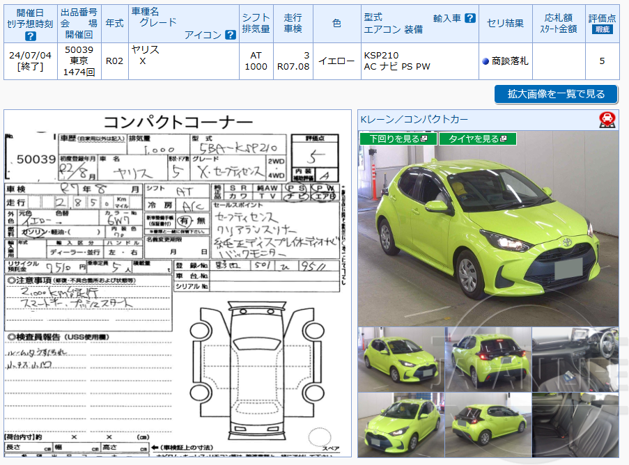 Фото Toyota Yaris - Japan Life 