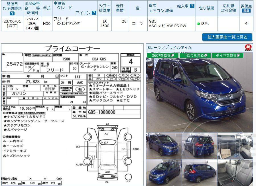 Фото Honda Freed - Japan Life 