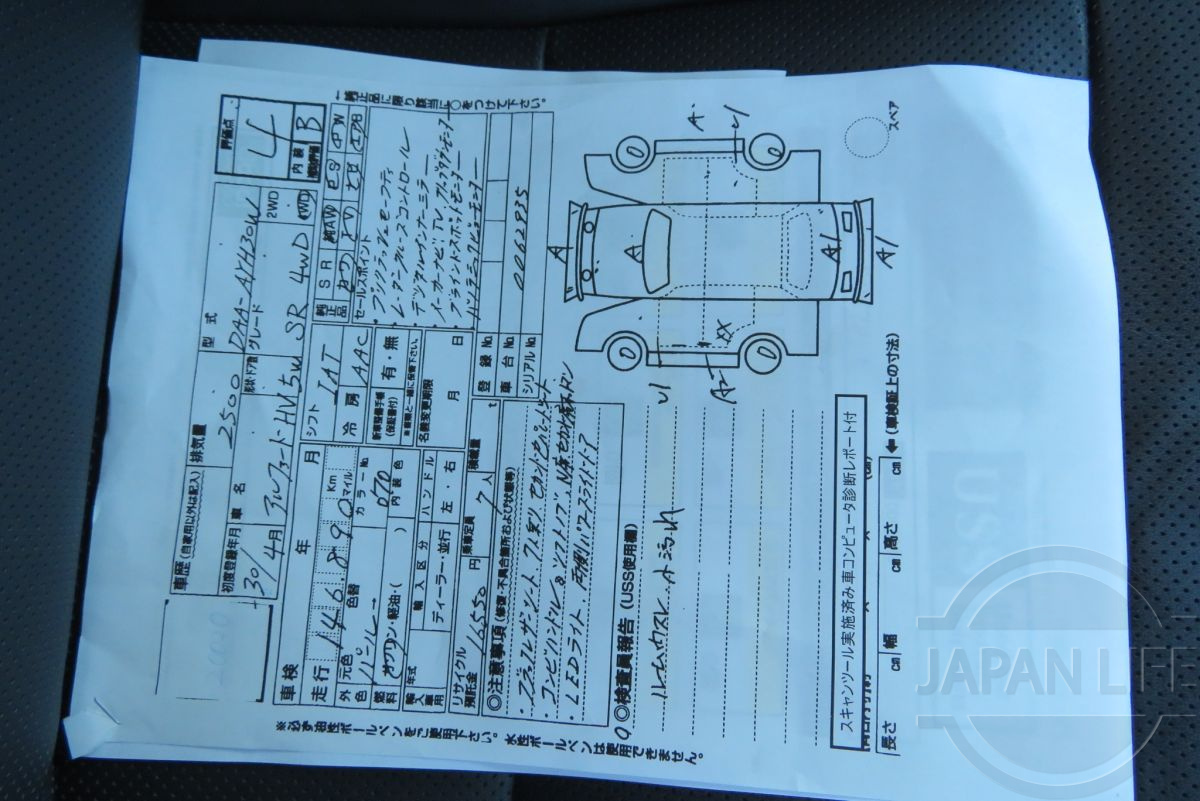 Фото Toyota Alphard Hybrid 2.5 SR 4WD - Japan Life 