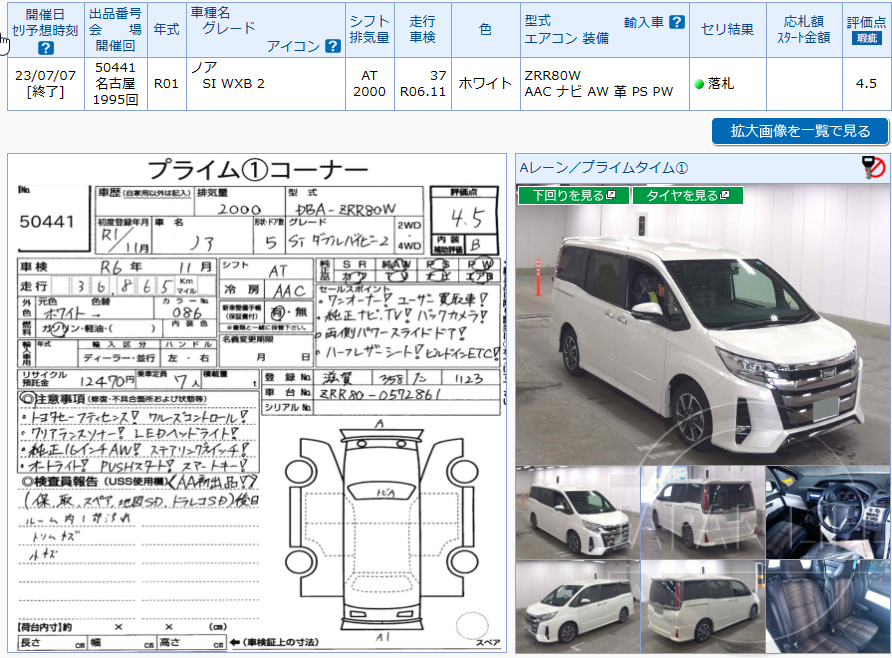 Фото Toyota Noah - Japan Life 