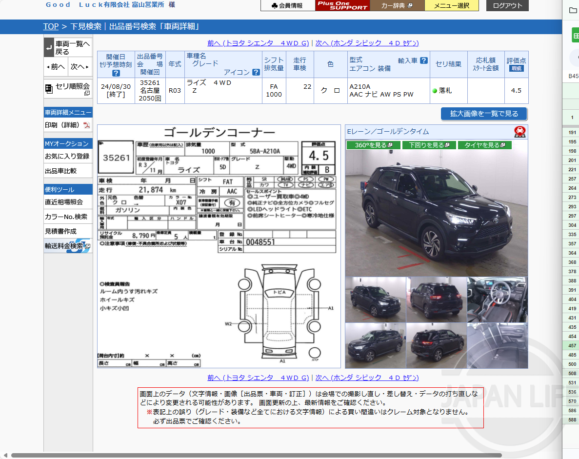 Фото Toyota Raize - Japan Life 