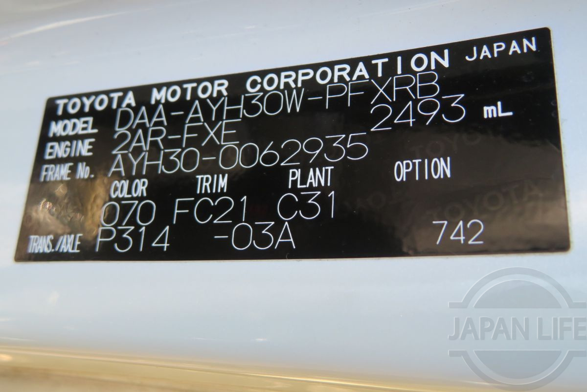 Фото Toyota Alphard Hybrid 2.5 SR 4WD - Japan Life 