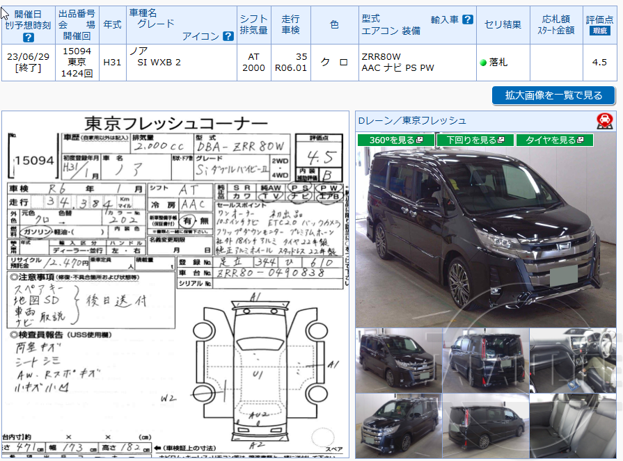 Фото Toyota Noah - Japan Life 