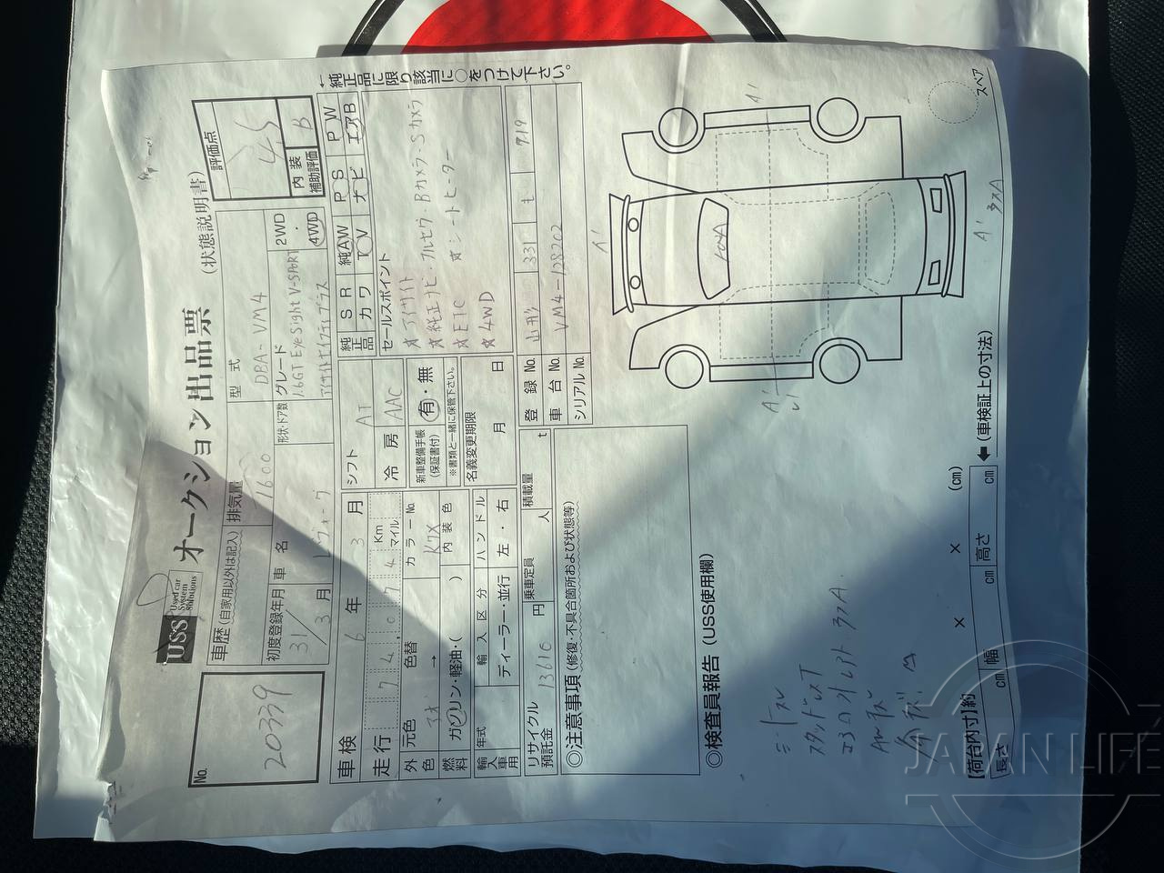 Фото Subaru Levorg - Japan Life 