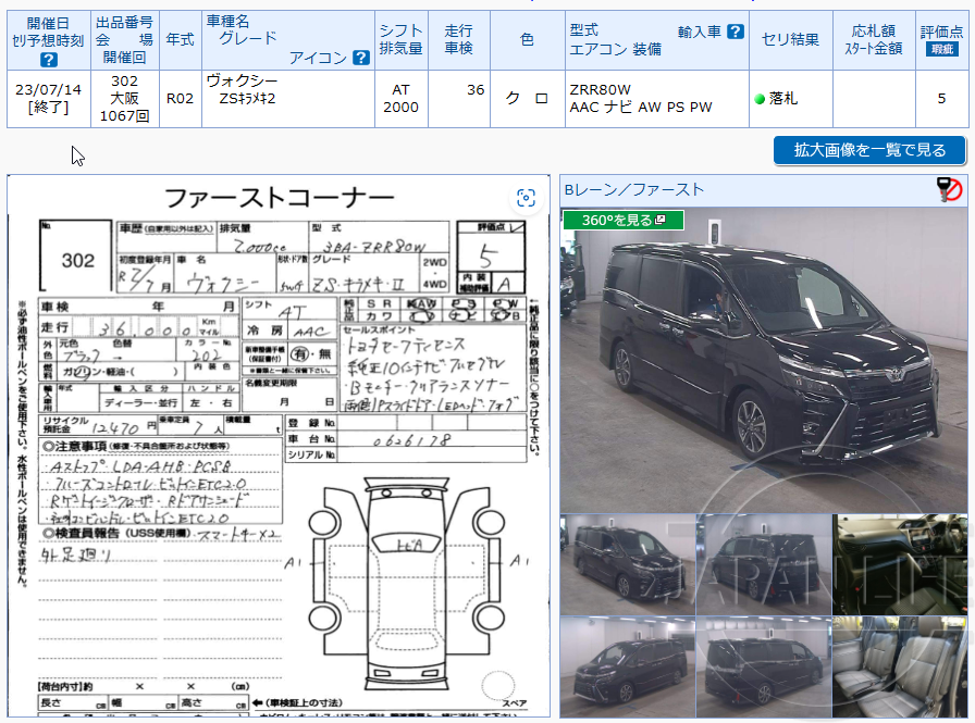 Фото Toyota Voxy - Japan Life 