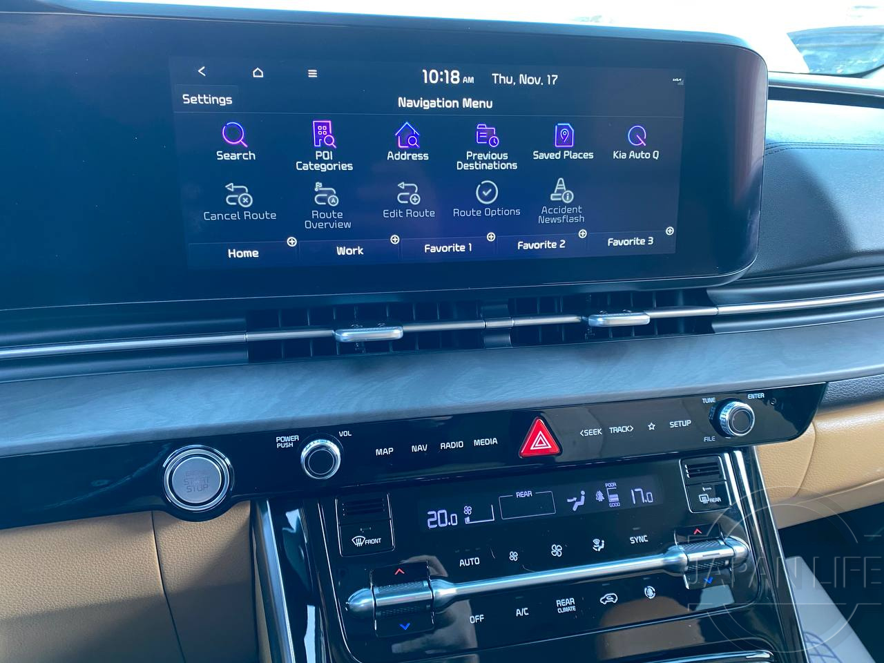 Фото Kia Carnival - Japan Life 