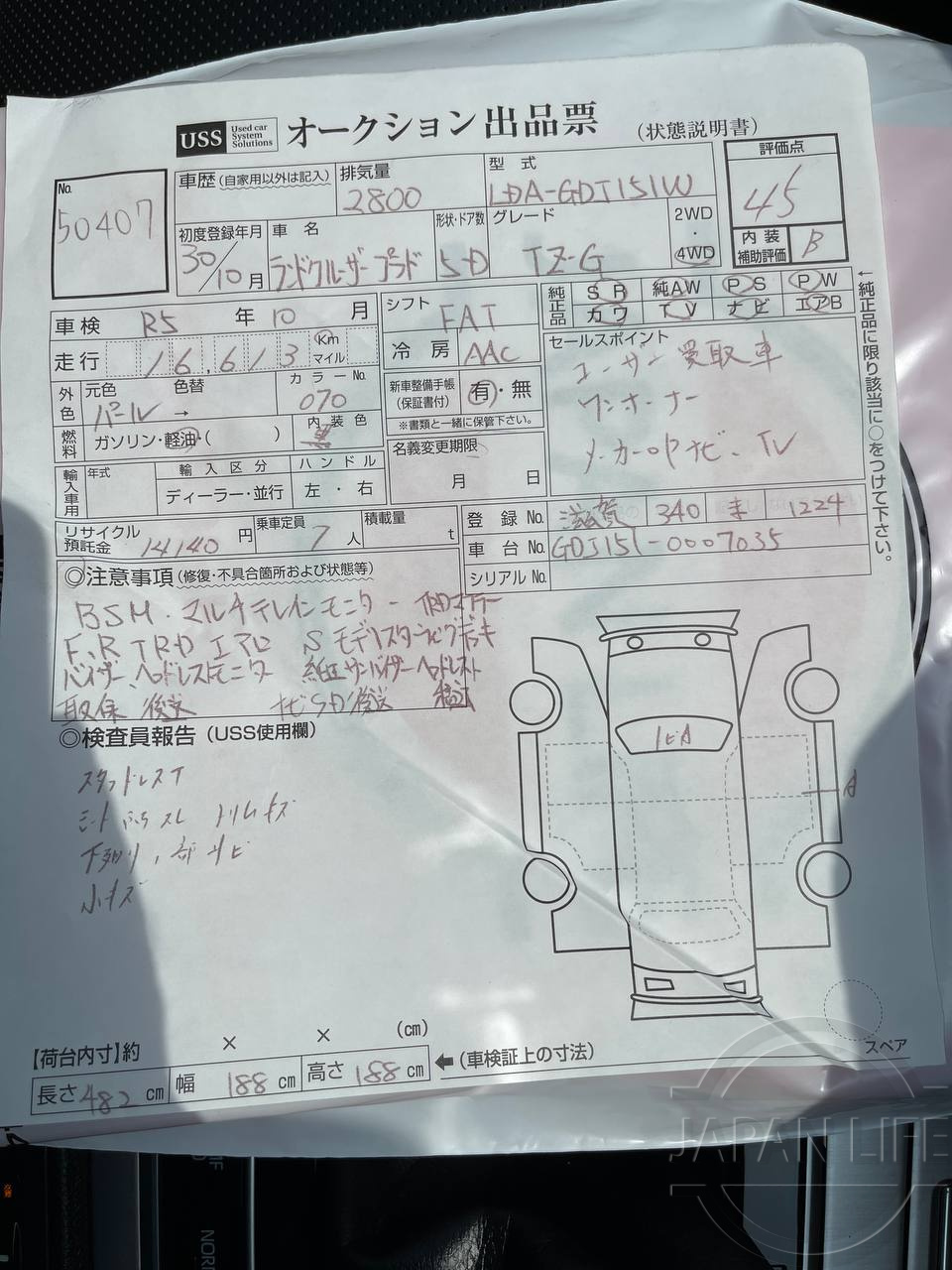 Фото Toyota Land Cruiser Prado - Japan Life 