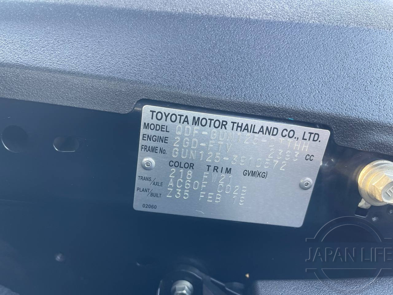 Фото Toyota Hilux - Japan Life 