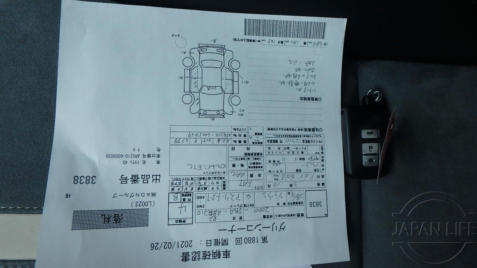 Фото Toyota Crown Athlete S-T J Frontier - Japan Life 