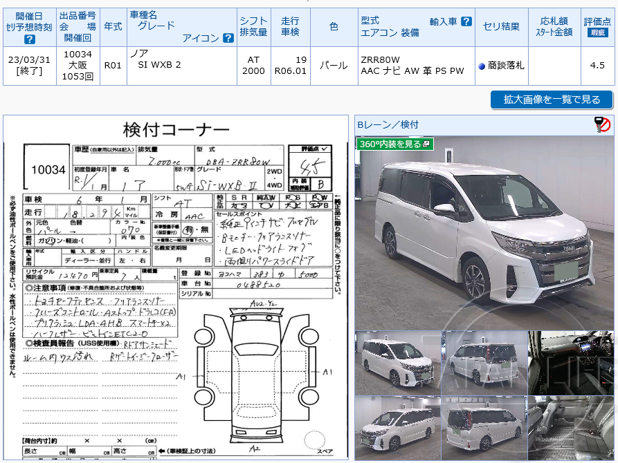 Фото Toyota Noah - Japan Life 