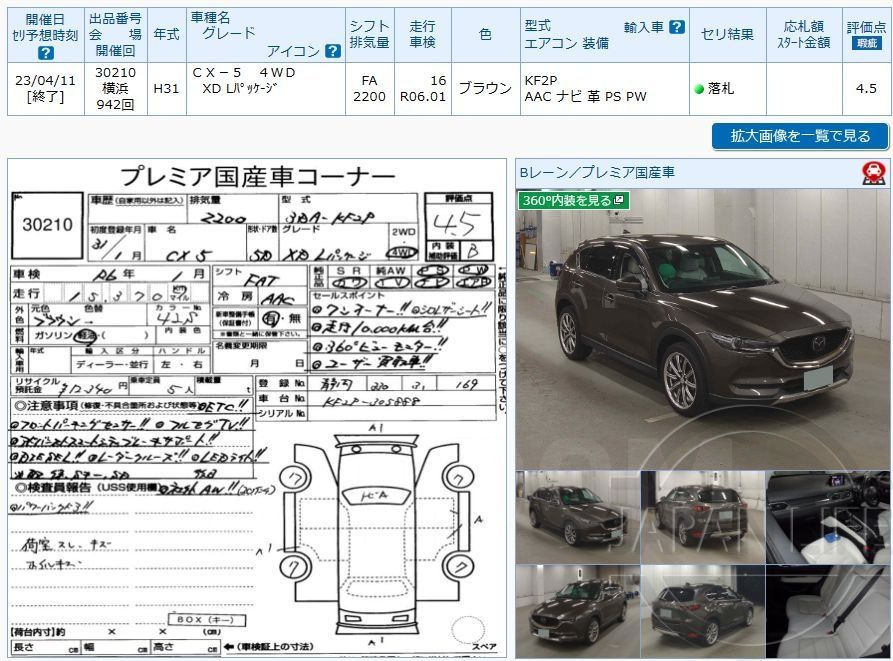Фото Mazda CX-5 - Japan Life 