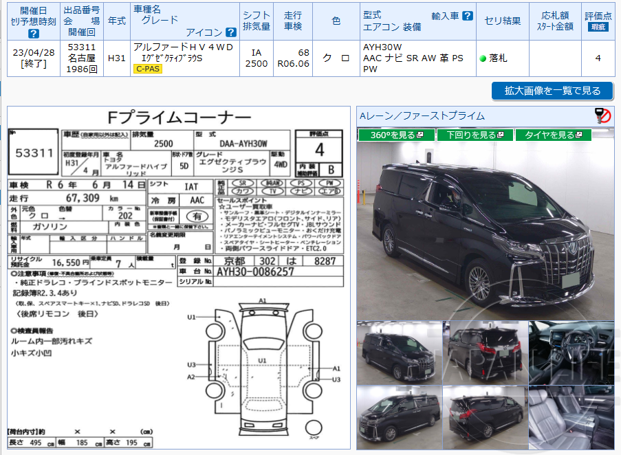 Фото Toyota Alphard - Japan Life 