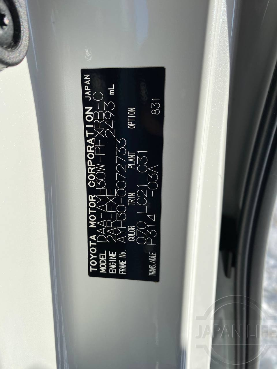 Фото Toyota Alphard - Japan Life 