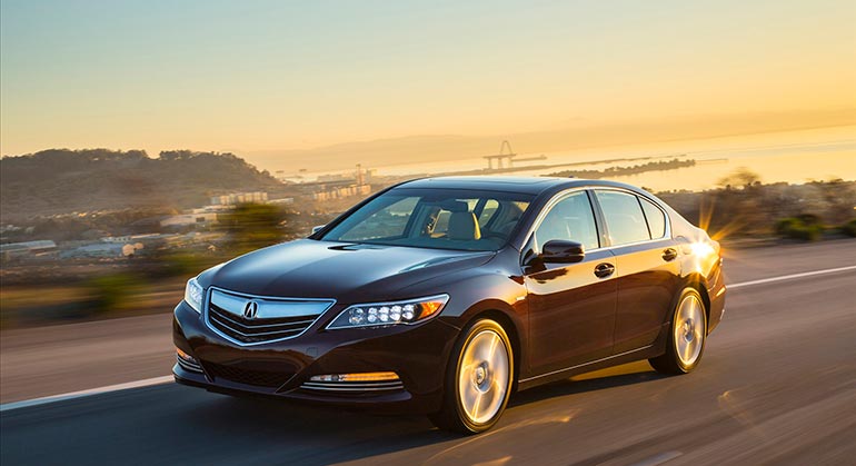 автомобиль acura rlx