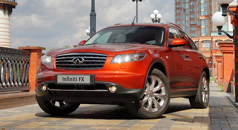 автомобиль infiniti fx35